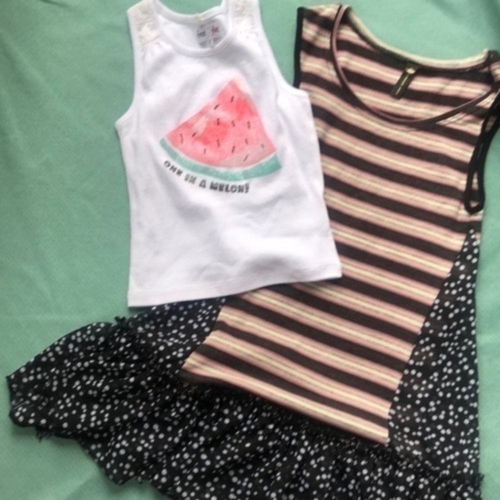 Freestyle top and Casalee dress size 5